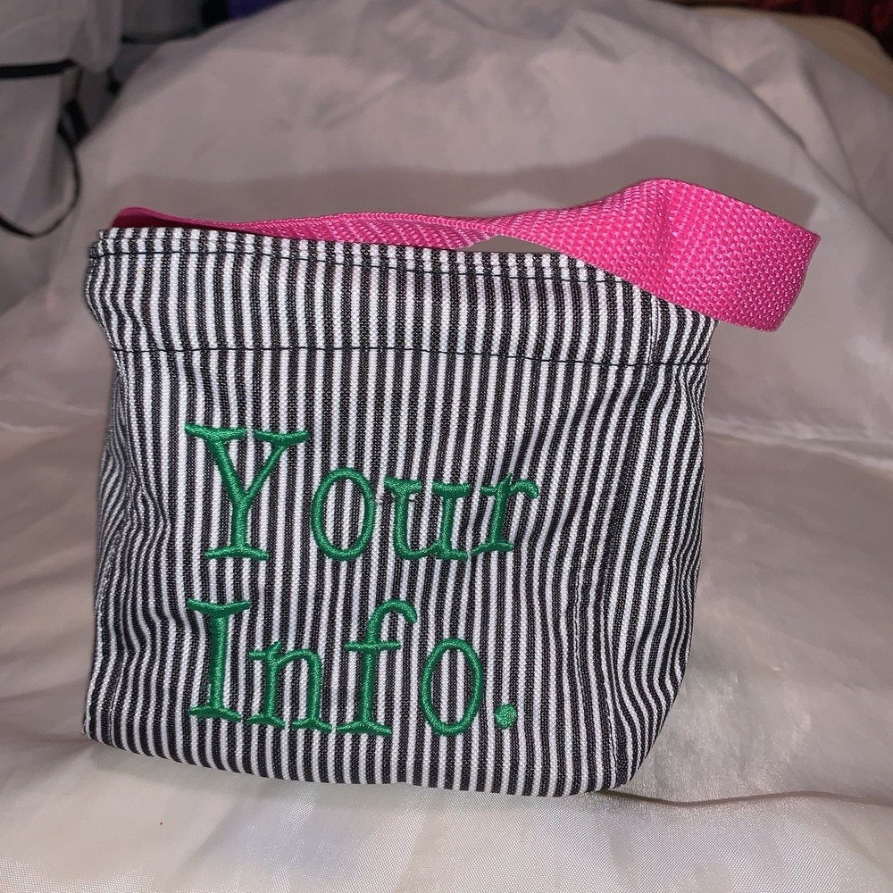 Thirty One Little Carry All Caddy Positive Vibes Spring Rainbow Green GIFT